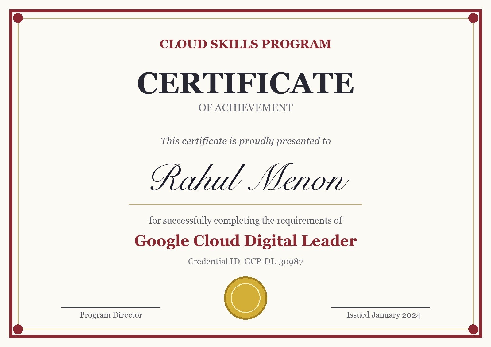 Google Cloud Digital Leader