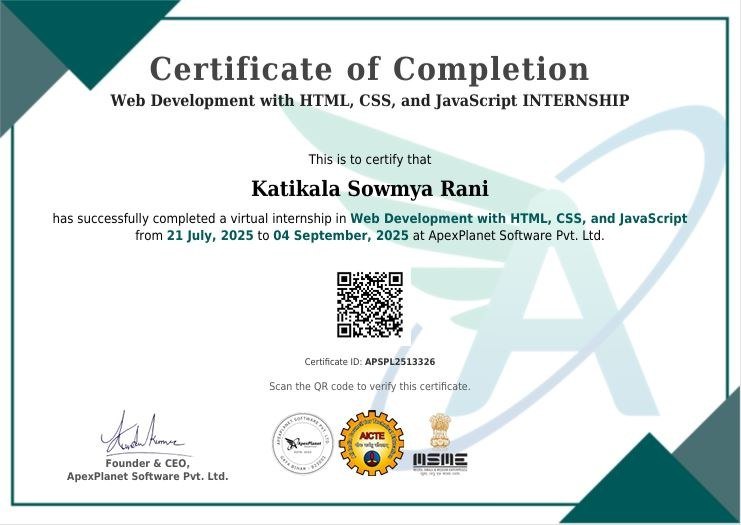 Certificate of Completion